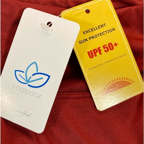 Yogipace Women's UV Protection 17" Long Tennis Running Golf Active Skort, Small - Picture 11 of 15